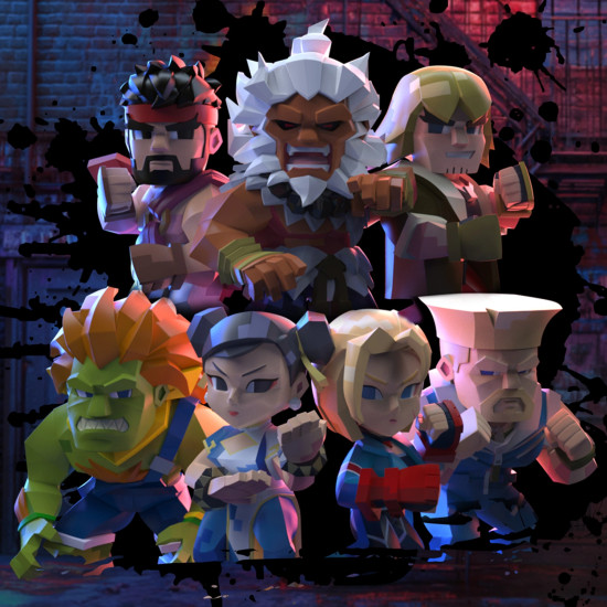 Коллекционная фигурка-сюрприз «Street Fighter Series»