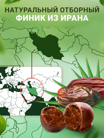 Конфеты «Финик шоколадный»