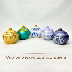 Силиконовая форма национальный шар узор на крышке - Фото 8