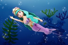 Кукла "Танцующая русалочка" - Нарцисса - Фото 2