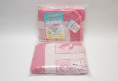Одеяло детское жаккардовое "Барни" (хлопок, размер 100х140), цвет розовый - Фото 3