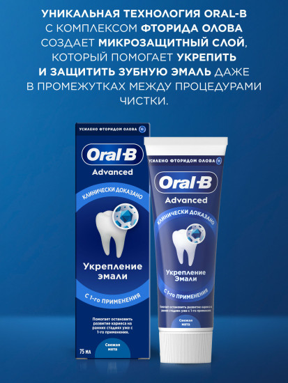 Зубная паста «Strengthening Enamel. Укрепление эмали»