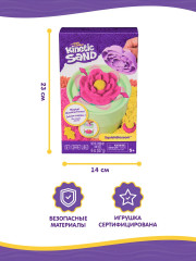 Игровой набор с кинетическим песком «Цветы» - Фото 9