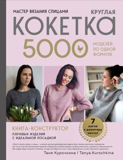 Мастер вязания спицами. Круглая кокетка. 5000 моделей по одной формуле