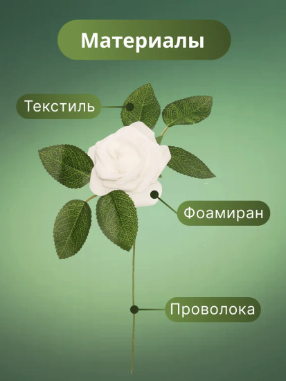 Цветы искуственные «Розы»
