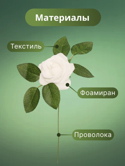 Цветы искуственные «Розы»