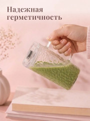 Набор стаканов-кружек с крышками и трубочками - Фото 8