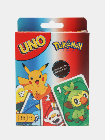 Игра настольная «Карты UNO Пикачу»