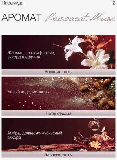 Гель для душа парфюмированный Baccarat Muse