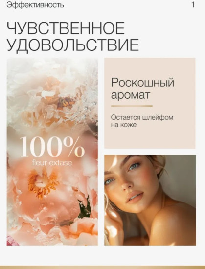 Молочко для тела парфюмированное Fleur Extase