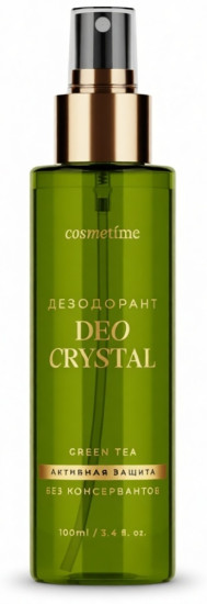 Cosmetime Зеленый чай минеральный дезодорант унисекс