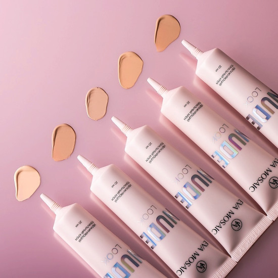 Тональный крем увлажняющий «Nude Look», оттенок 3 Бежевый 