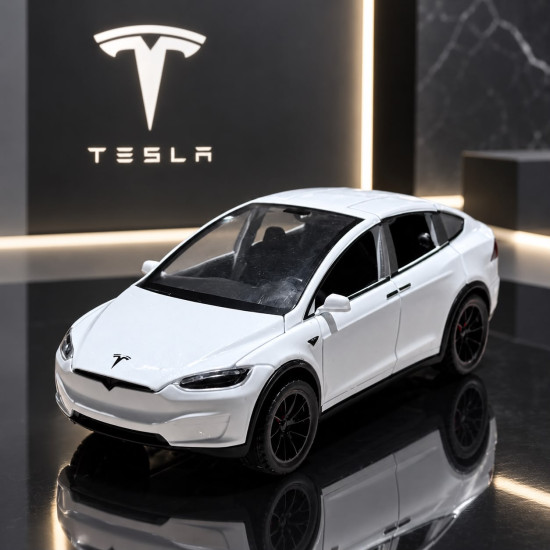 Модель машины Tesla, металлическая