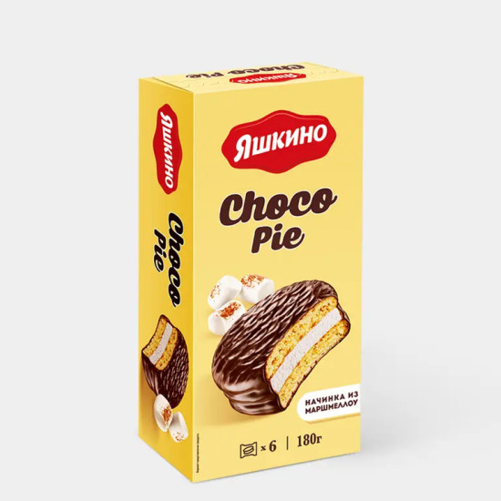 Пирожное в шоколадной глазури «Choco Pie»