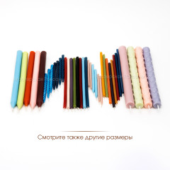 Силиконовая форма Тонкие свечи 10шт - Фото 8