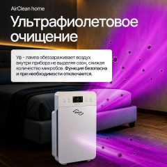 Очиститель воздуха с HEPA-фильтром H13 AirClean Home - Фото 12