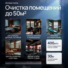 Очиститель воздуха с HEPA-фильтром H13 AirClean Home - Фото 5