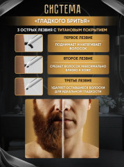 Бритвенный станок многоразовый с 36 сменными лезвиями - Фото 4