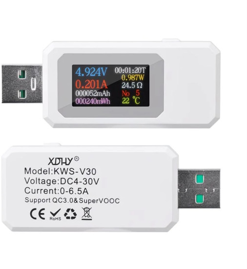 USB-тестер KWS-MX18L