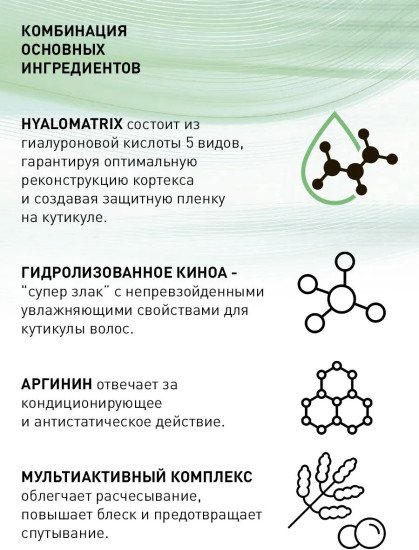 Шампунь для увлажнения и восстановления волос «N.4 Home»