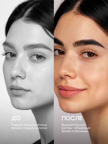 Стойкая крем-краска Тон Черный 2×2мл