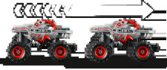 Техник Инерционный ThunderROARus Monster Jam 42200 - Фото 6