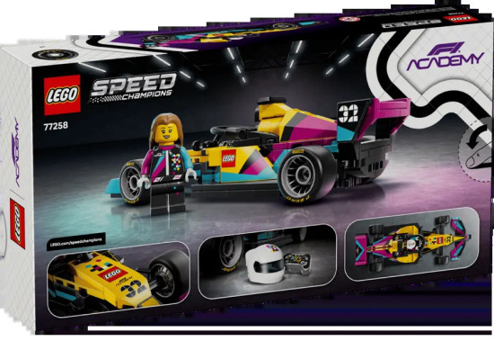 Speed Champions Гоночный болид F1 ACADEMY 77258