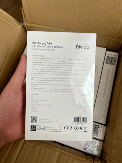 Кабель для iPhone, USB — Lightning, 1 метр