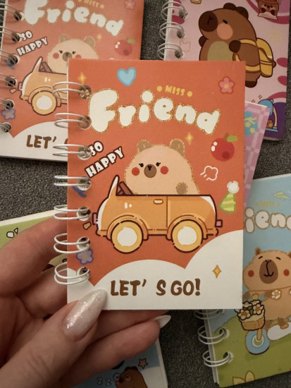 Блокнот Friend, А7, 45 л, мультиколор