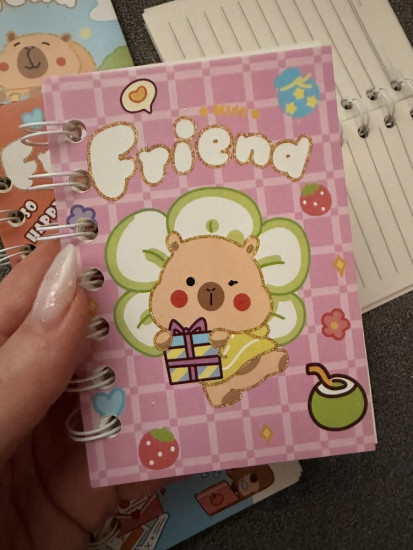Блокнот Friend, А7, 45 л, мультиколор