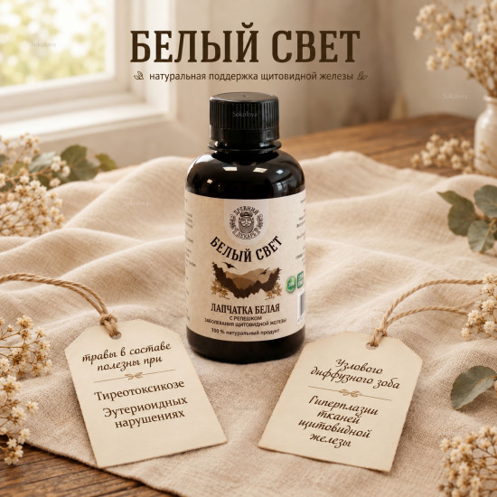Бальзам для щитовидной железы «Лапчатка белая с репешком»