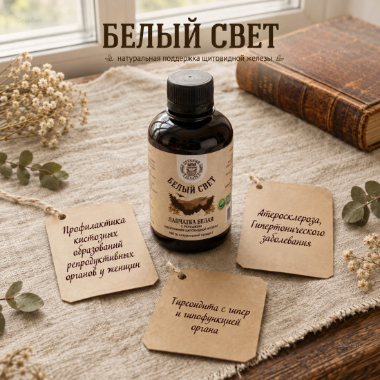 Бальзам для щитовидной железы «Лапчатка белая с репешком»
