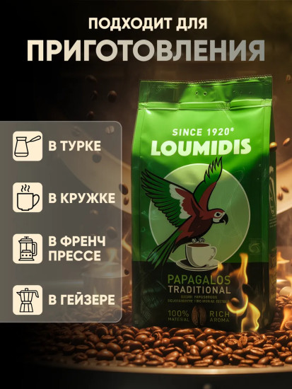 Кофе молотый натуральный