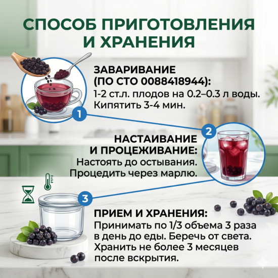 Аронии (черноплодной рябины) плоды