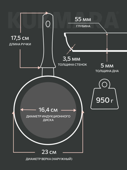 Сковорода «Granit Ultra Induction»