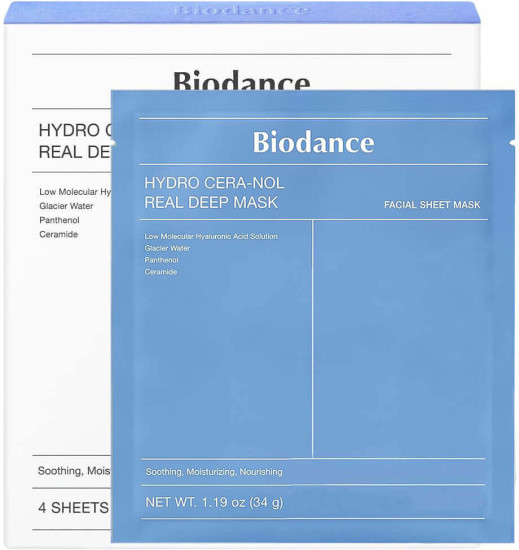 Набор масок Hydro Cera-Nol Mask 4 шт