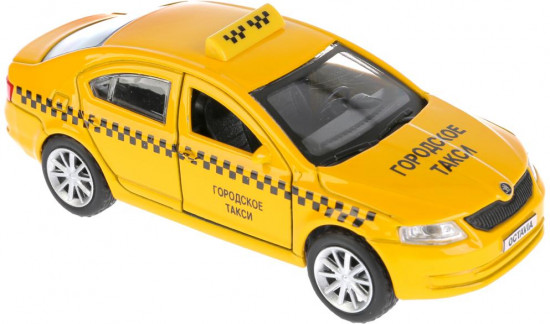 Машина металлическая «Skoda Octavia Такси»