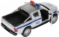 Машина металлическая «Toyota Hilux Полиция» - Фото 3