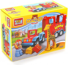 Конструктор «Машинка с жирафом» - Фото 1