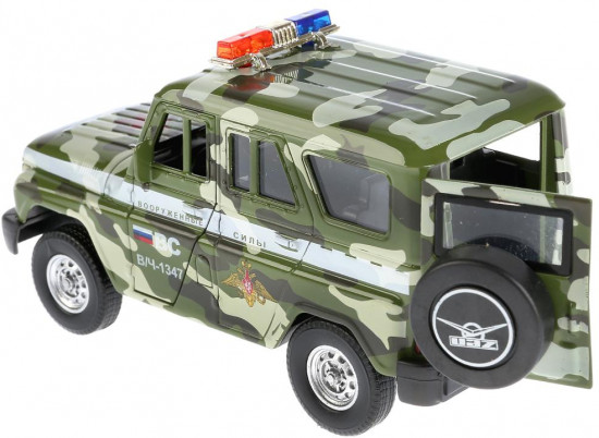Машина металлическая «Uaz Hunter военный»