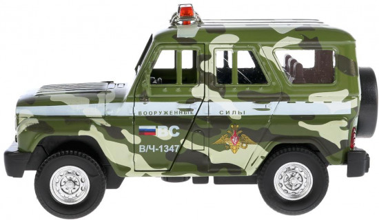 Машина металлическая «Uaz Hunter военный»