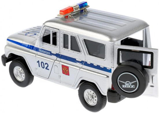 Машина металлическая «UAZ Hunter Полиция»