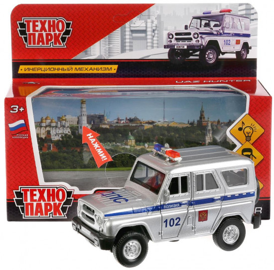 Машина металлическая «UAZ Hunter Полиция»