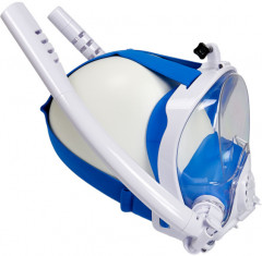 Полнолицевая маска для снорклинга с двумя трубками - Фото 6