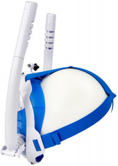 Полнолицевая маска для снорклинга с двумя трубками - Фото 8