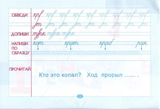 Тренажёр по чистописанию. 1 класс. Подготовка к контрольному списыванию