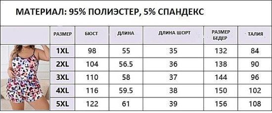 Пижама женская