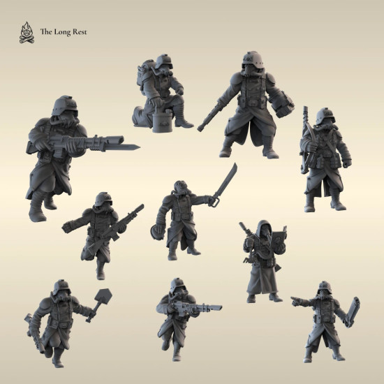 Ударный отряд — Корпус Смерти Крига — Warhammer 40k