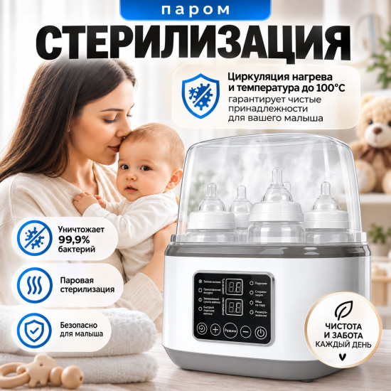Стерилизатор для детских бутылочек 8 в 1