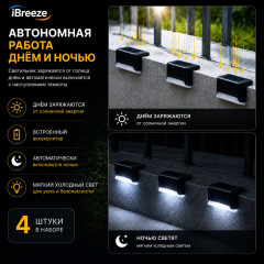 Уличный светильник на забор LED-S4 - Фото 3